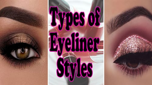 types of eyeliner styles
