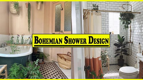 Bohemian Shower design